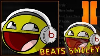 Black Ops 2 - Smiley / Happy Face w/ Dre Beats Headphones Emblem Tutorial