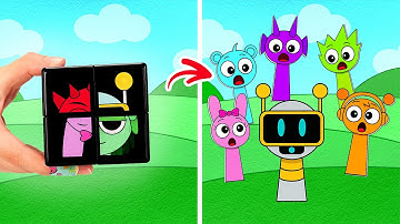 WOWCube is Sprunki Builder?! 🤯🎮 Collect & Create All Sprunkis! 🔥✨