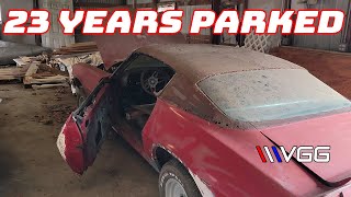 ABANDONED Barn Find Camaro will it RUN AND DRIVE after 23 years?