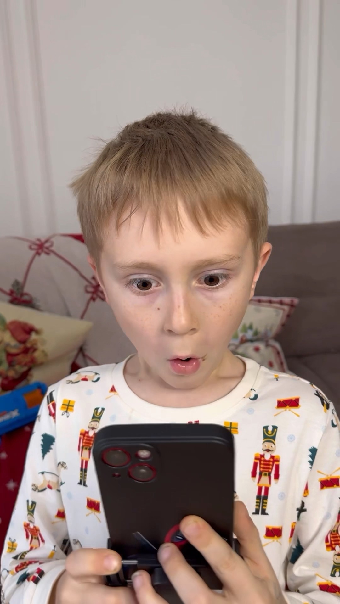 What did he see? ??