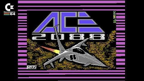 ACE 2088 (Cascade 1988) - C64 Loading Screen & Title Menu Archive