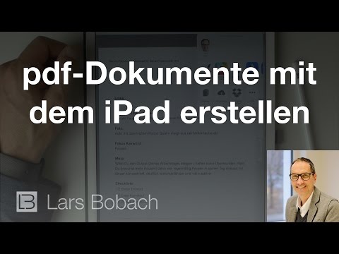 Video: Wie konvertiere ich ein Word-Dokument in Seiten auf dem IPAD?