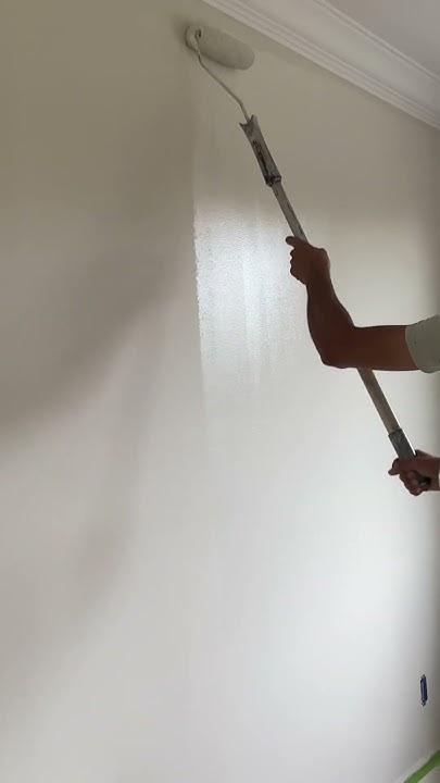 how-to-paint-room-walls-properly-with-roller-diy-painting-youtube