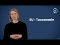 EU - Taxonomie