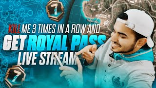 PUBG MOBILE A7 ROYAL PASS GIVEAWAY CHALLENGE | Pubg Mobile New Update 3.2 | Chicken DINNER 🏆