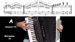 Accordion Lessons  #5,  More Arpeggios, Improve Your Playing, Lee Terry Meisinger chords