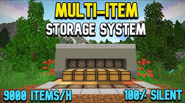Minecraft Extremely Fast Silent Multi-Item Sorter [9000 Items/h] (1.11.2-1.16)