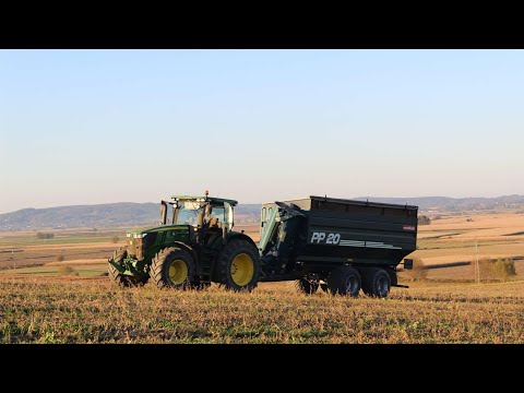 Długa i pracowita Jesień 2024 - John Deere Claas Lexion *Podkarpacie* Gr Sanocki