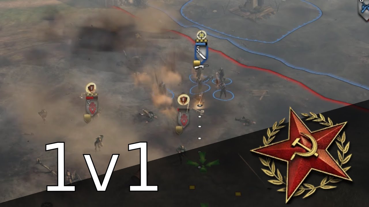 Partisans party | COH2 1v1 as soviets - YouTube