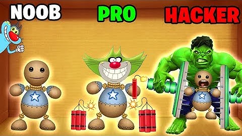 NOOB vs PRO vs HACKER | In Kick The Budy | With Oggy And Jack | Rock Indian Gamer |