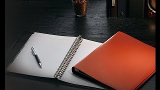 学習効果を高める良質で高級感のあるバインダー・ノートを購入！