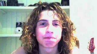 Antonius eats a Quad Stacker