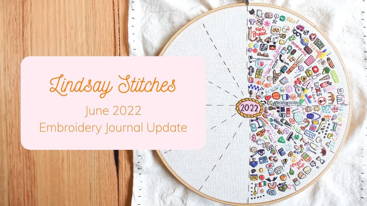 365 Days of Stitches  Keep a personal embroidery journal 