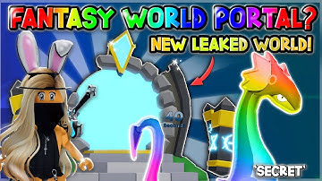 NEW FANTASY WORLD PORTAL & NEW EGG LUCK COMBO Leaked! 😲- Clicker Simulator Roblox