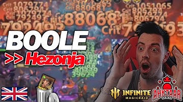 BOOLE BEST DPS EVER - I wish I could have tried him sooner... [Infinite Magicraid]