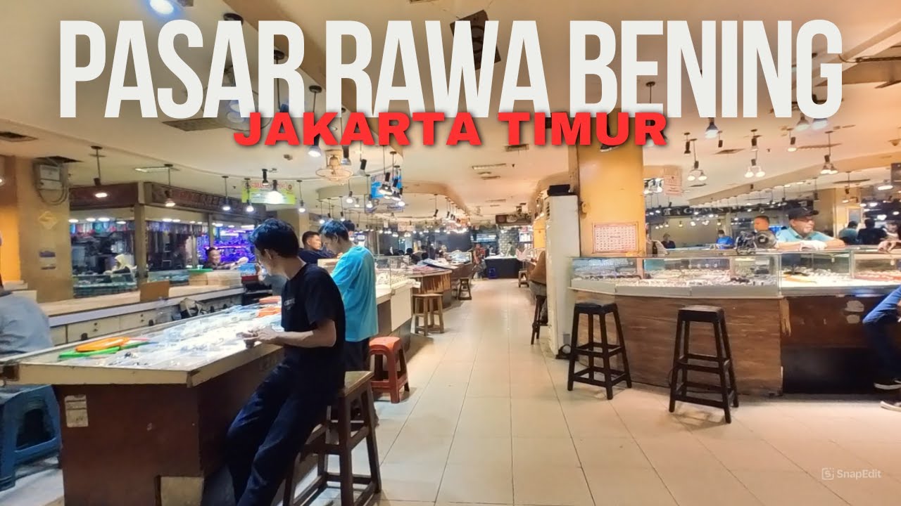 SUASANA PASAR RAWA BENING - JAKARTA GEMS CENTER : PASAR BATU AKIK TERBESAR KEDUA DI ASIA TENGGARA