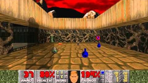 Doom on Nightmare! - The Ultimate Doom - E2M3: Refinery