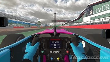 iRacing Silverstone Circuit - Grand Prix F3 Dallara (Dry) Track Guide (Hotlap + Telemetry)