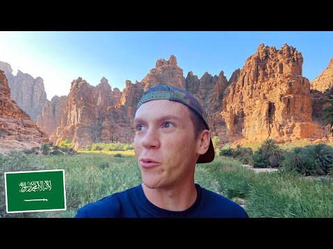 Is This the Most Beautiful Place in Saudi Arabia?! WADI DISAH Travel Vlog وادي ديسة