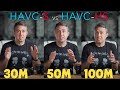 Use these settings when shooting youtubes to save sd card space  havcs vs havchs