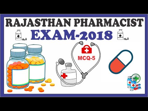 Rajasthan Pharmacist Exam 2018 || Part-5  || Most Important Question || Study Iq Plus