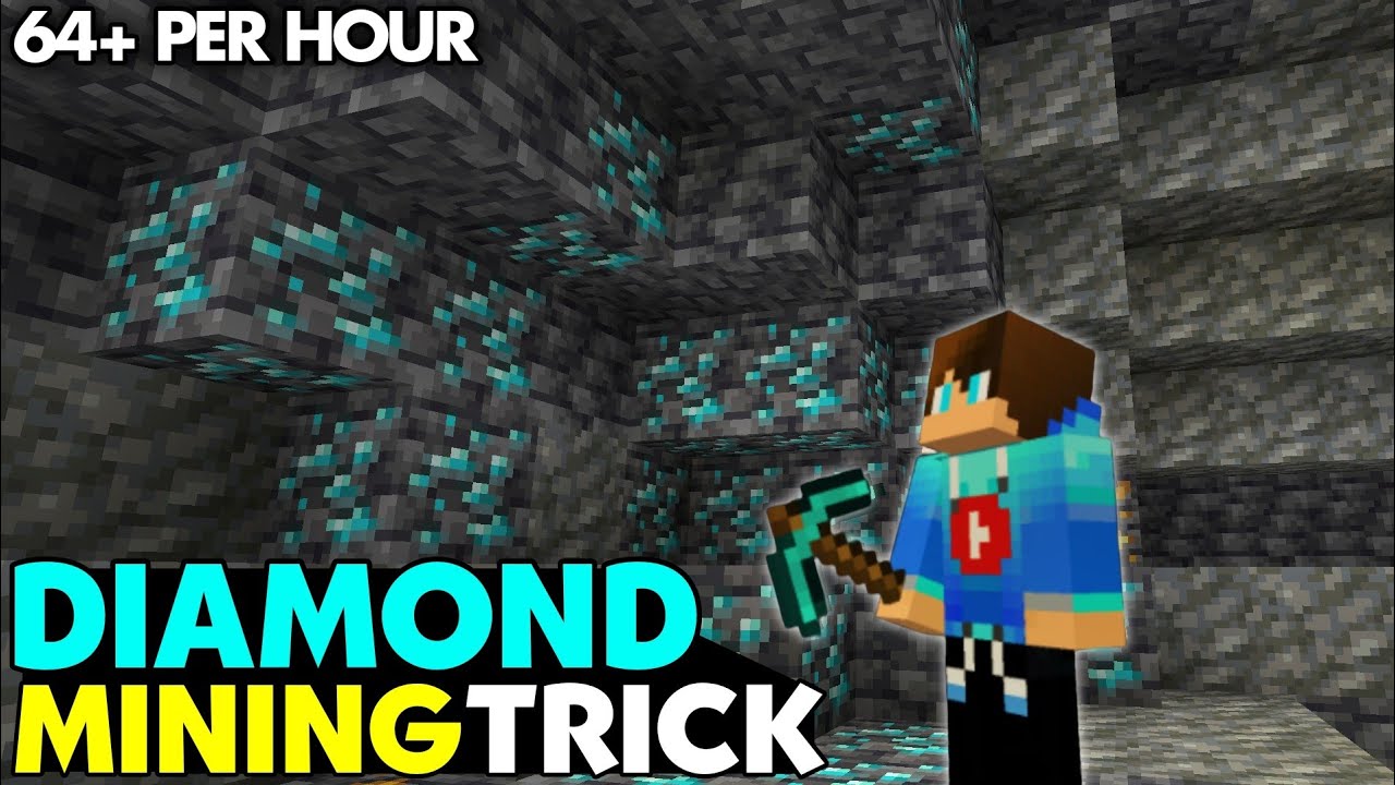 The BEST Way to Find Diamonds in Minecraft PE / Bedrock 1.21 - YouTube