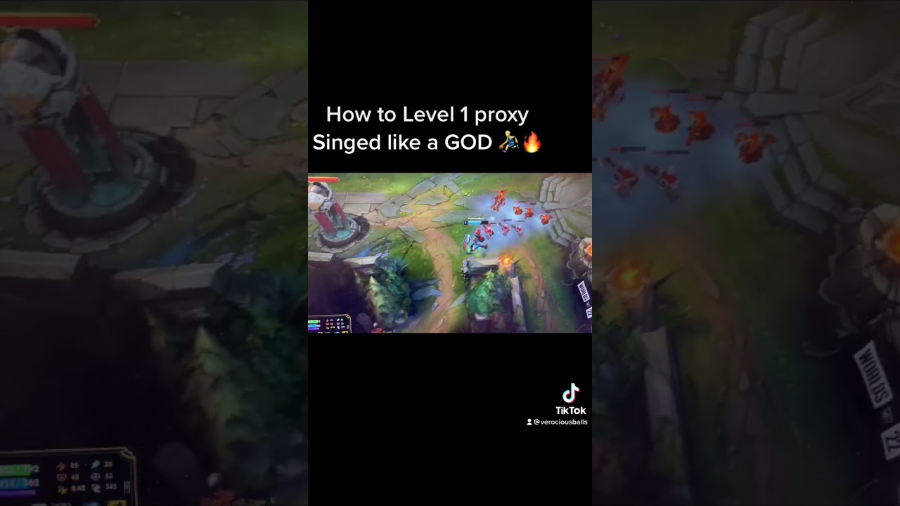 The 1.2 Mil Mastery Guide to Lvl 1 Proxy Singed 🏃🛞