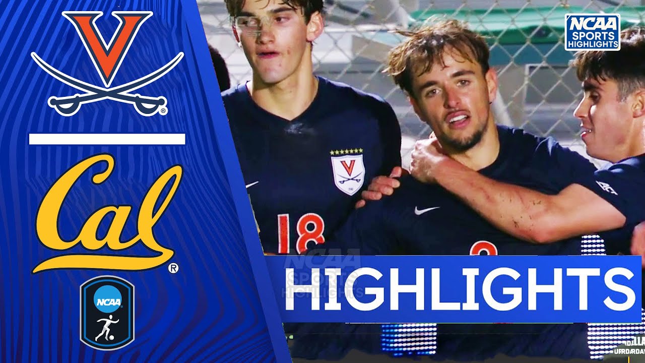 Virginia vs California | NCAA College Soccer Semifinal Highlights | November 13, 2025