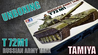 Unboxing Tamiya T-72M1 1/35