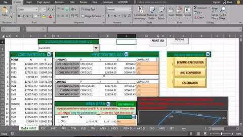 Overview of The Cadastral template 1.7