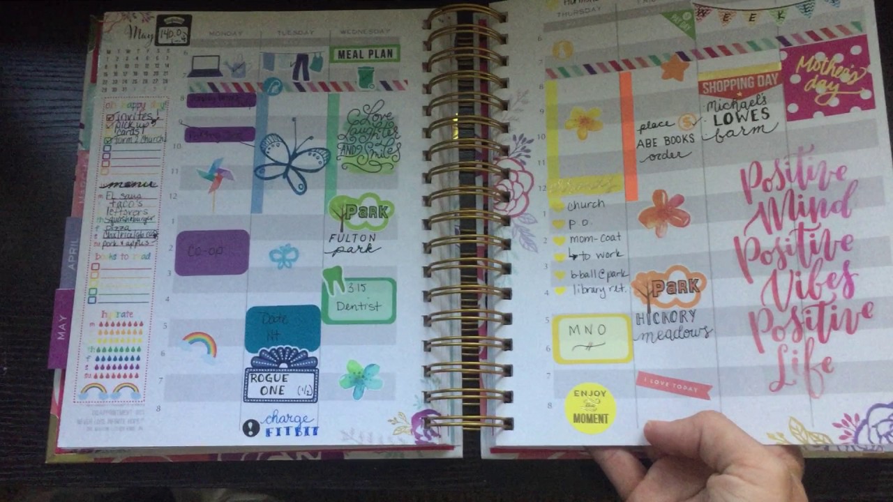 Brilliant Life Planner 2017 -- Planner Review & Flip Through for Jan - June 2017