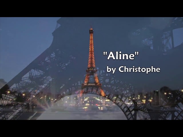 Aline  by Christophe  subtitles class=