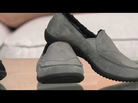 Spenco Orthotic Suede Slip-On Shoes - Cozy on QVC
