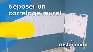 Comment enlever des carreaux de faïence ?