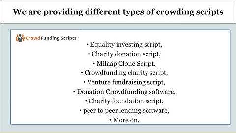 Crowdfund Script, php Readymade Crowdfund Script