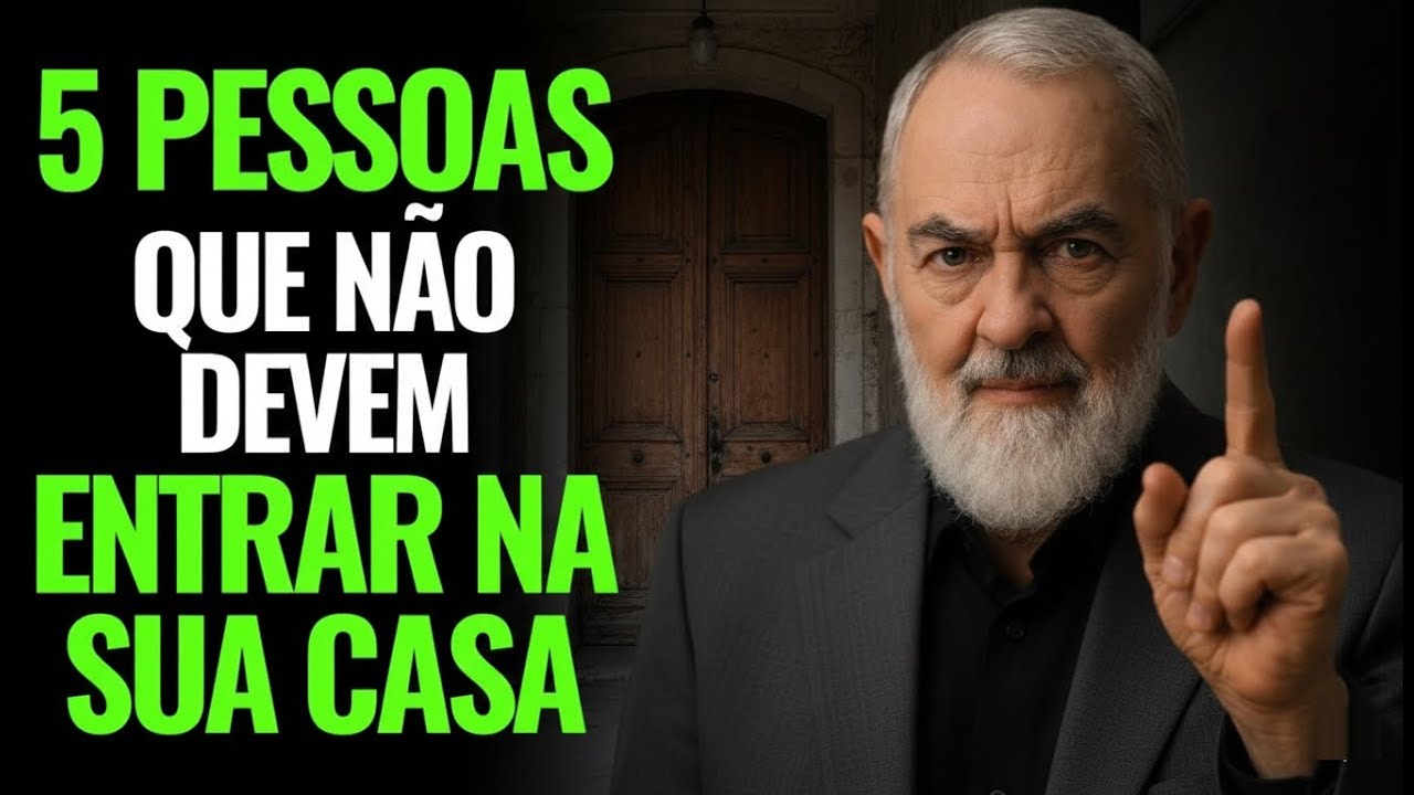 PADRE PIO ADVERTE: 5 PESSOAS QUE VOCÊ DEVE MANTER LONGE DA SUA CASA
