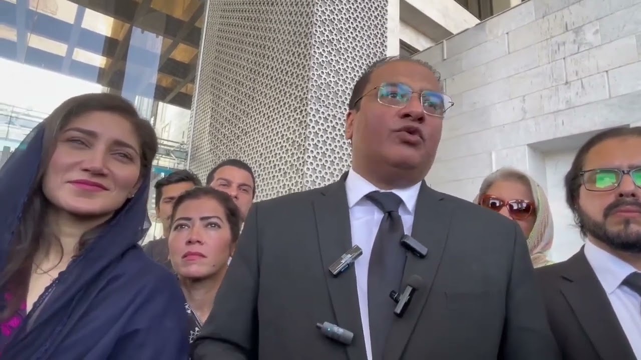 Imran Khan's Lawyer Barrister Salman Safdar Media Talk after Cipher Case Hearing