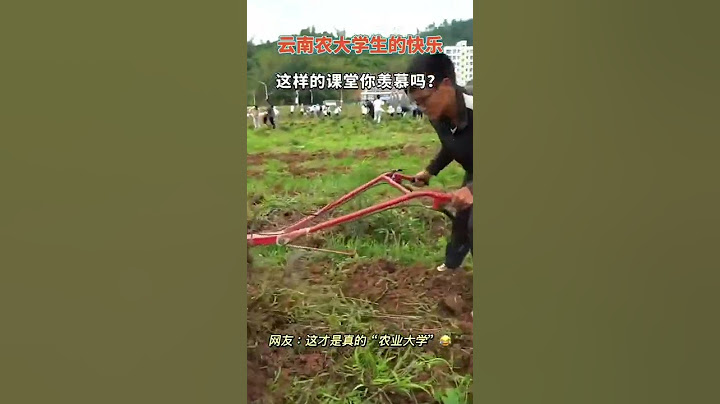 雲南農大學生的課堂你羨慕了嗎？網友：這才是真的「農業大學」 - 天天要聞