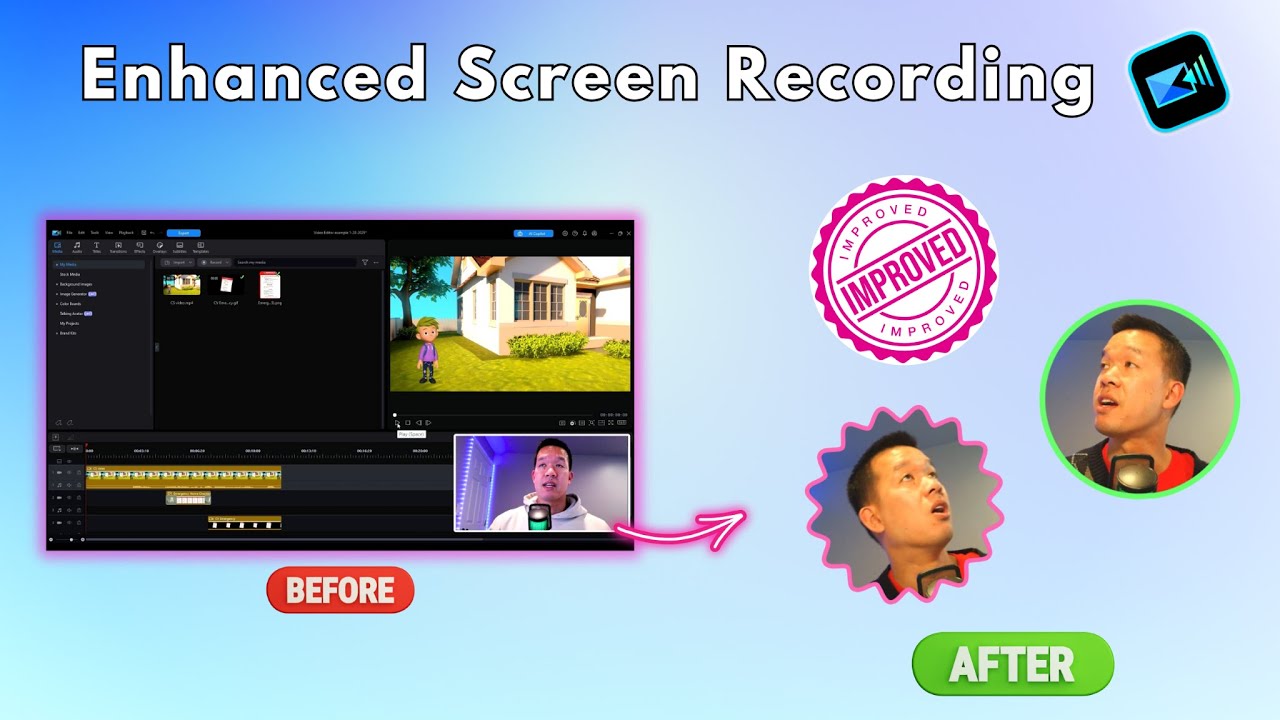 PowerDirector 365 just Made SCREEN SHARING 10x Better🔥