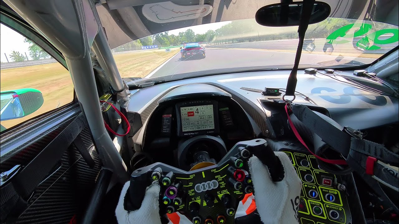 RAW 4K POV // Full Stint with Traffic // Audi R8 LMS GT3 EVO2 // Fabio Rauer