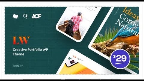 Lewis - Creative Portfolio WordPress Theme | Themeforest Templates