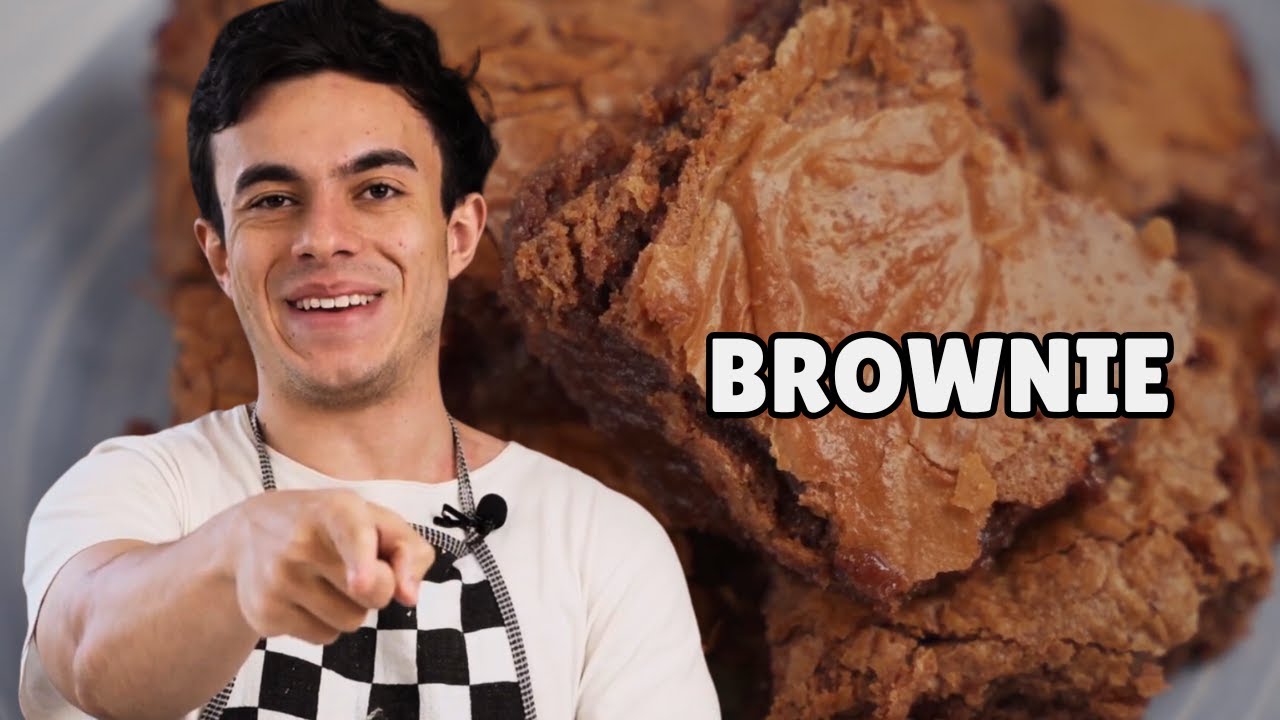 BROWNIE COM CASQUINHA | Como fazer brownie | Cozinheiro Tommy