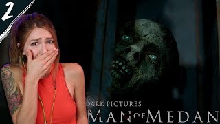 THE JUMPSCARES! ( Saving Conrad ) | Man of Medan Pt. 2 ( ft. Tofu ) | Marz Plays