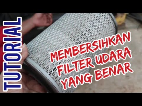 Video: Bagaimana cara membersihkan filter udara generator?