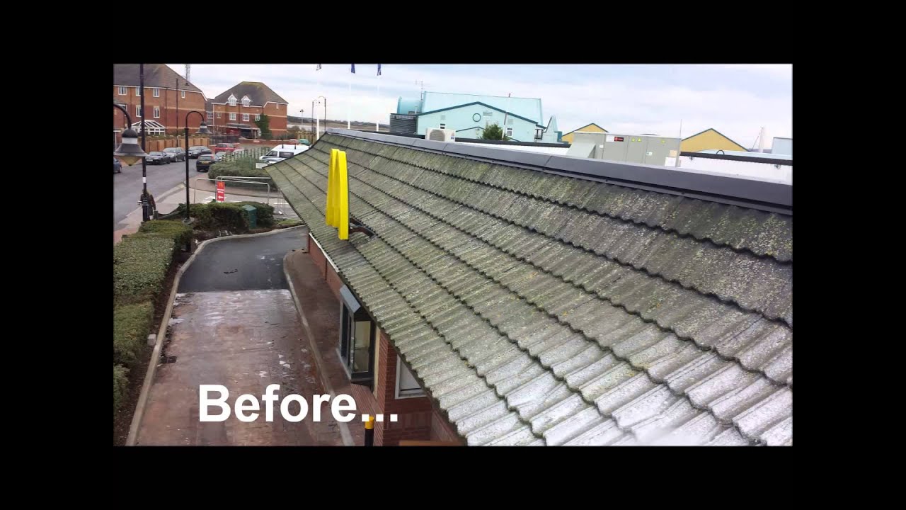 McDonalds Roof Clean, Fleetwood YouTube