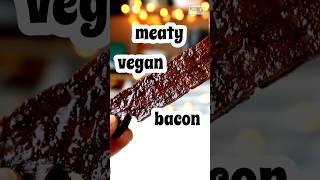 Not &quot;healthy&quot; tasting vegan bacon iykyk - dupe for crispy sizzled 🥓 #pumpkinseason #tofurecipes
