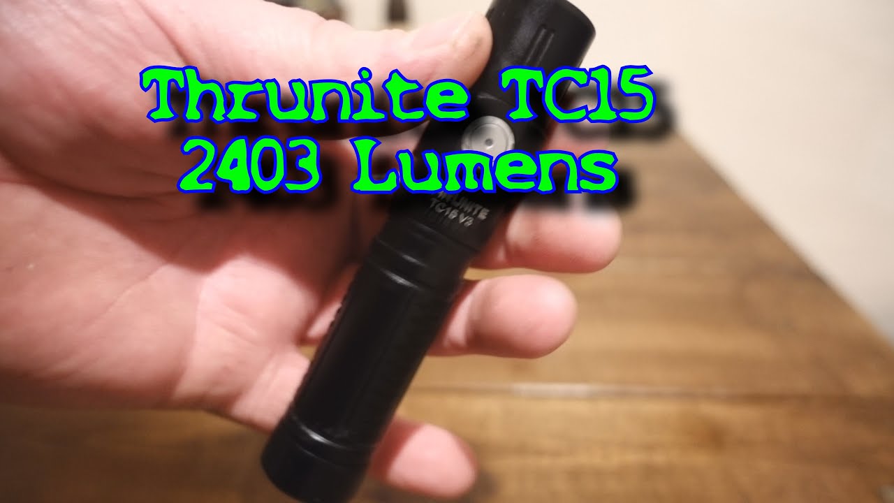 Thrunite TC15 V3 2403 Lumen Flashlight