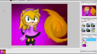 Recoloring Amy Rose Into Layla The Hedgehog -Super Late Request To Laylathehedghog-