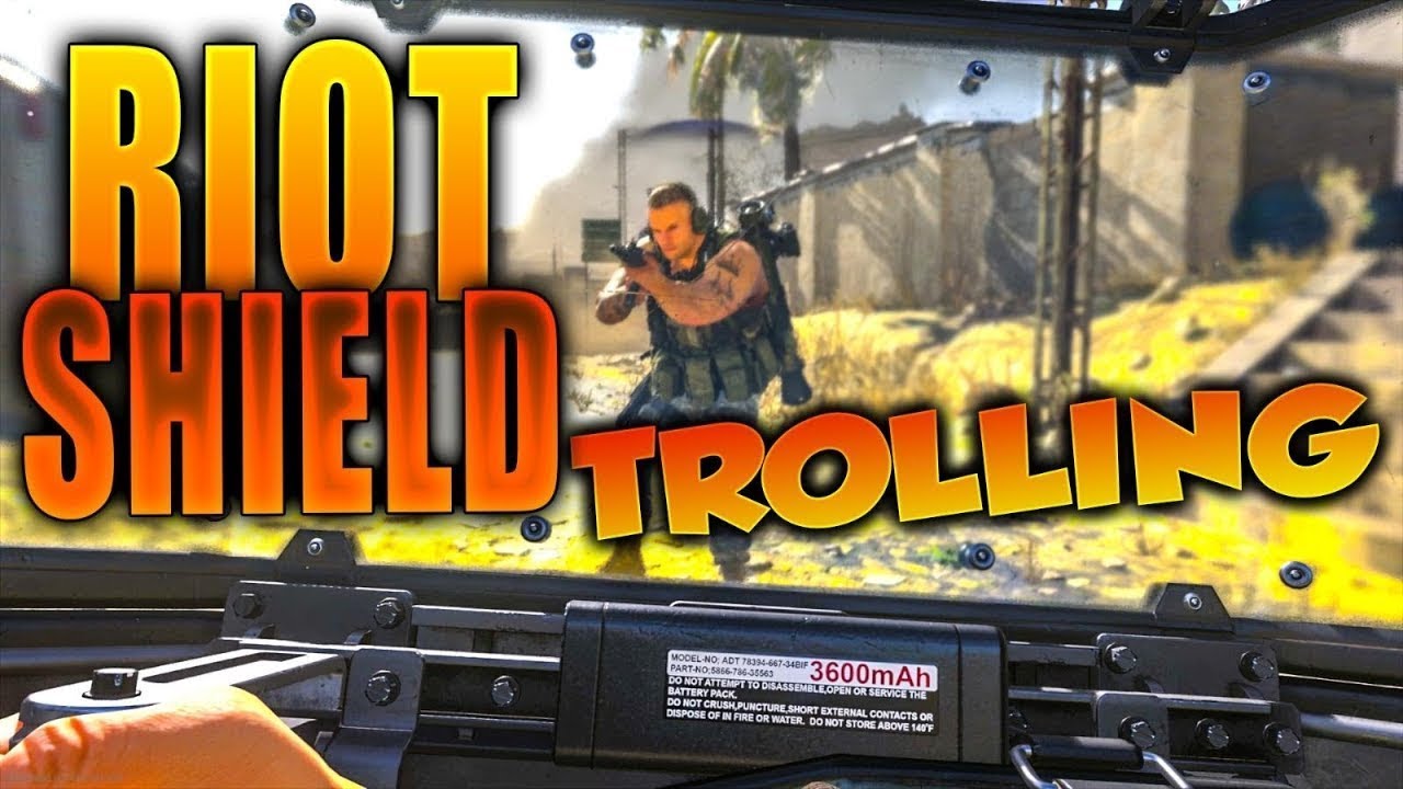 MW2 Riot Shield Trolling - YouTube