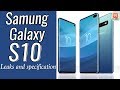 New Samsung Galaxy S10 and Galaxy S10+ live images surface online